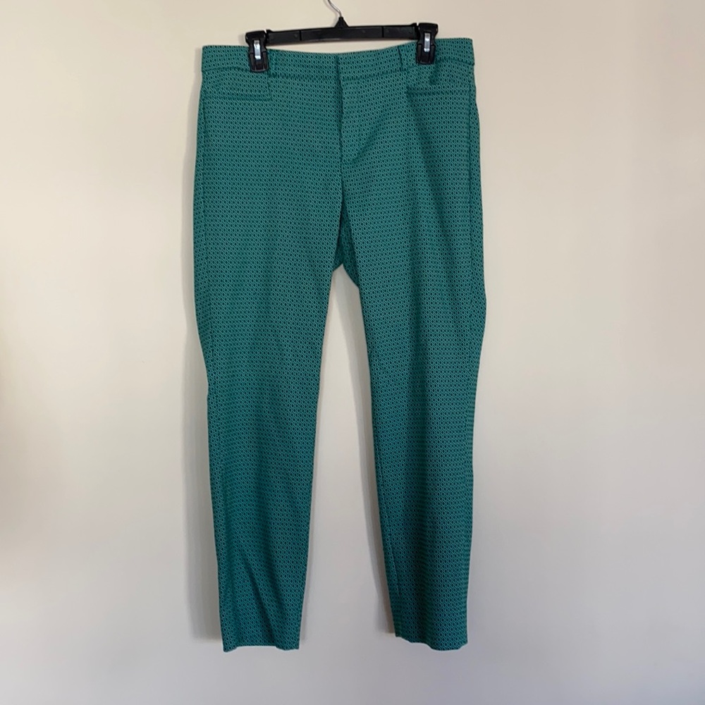 Banana Republic Sloan Fit Pants in Cadmum Green